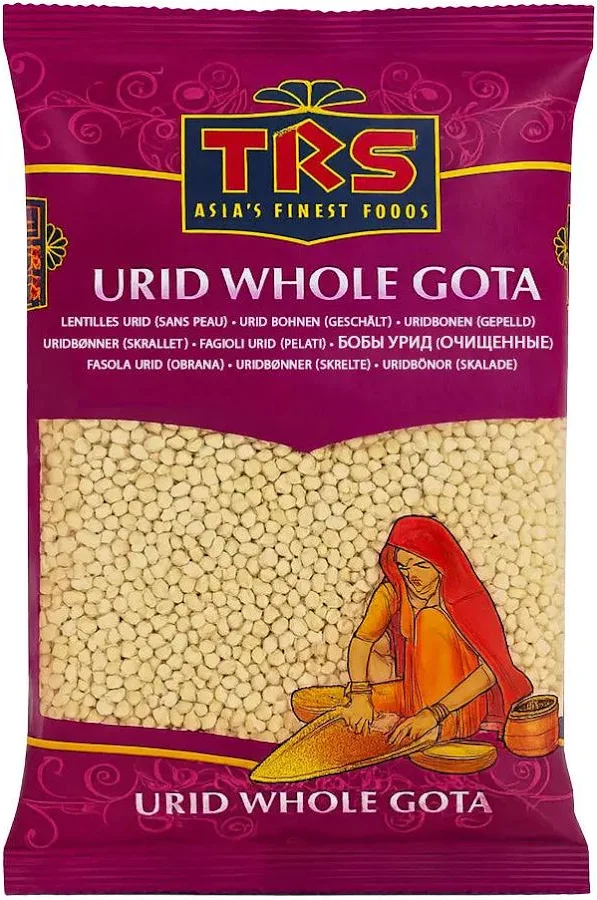 TRS Urid Whole Gota 2 kg [ 6 x 2Kg ]