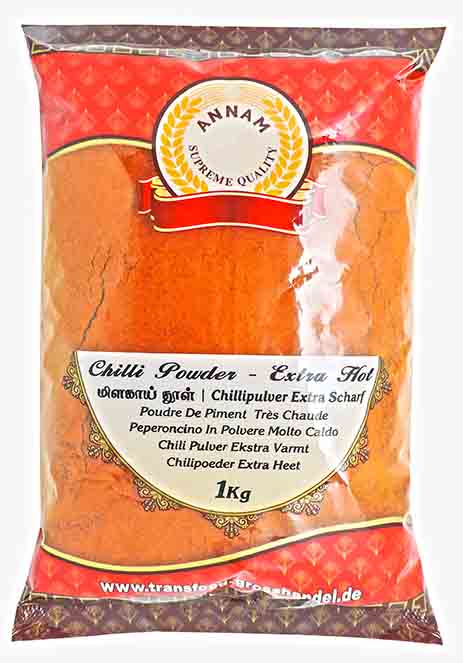 Annam Chilli Powder (Extra Hot)100g [20x100g]