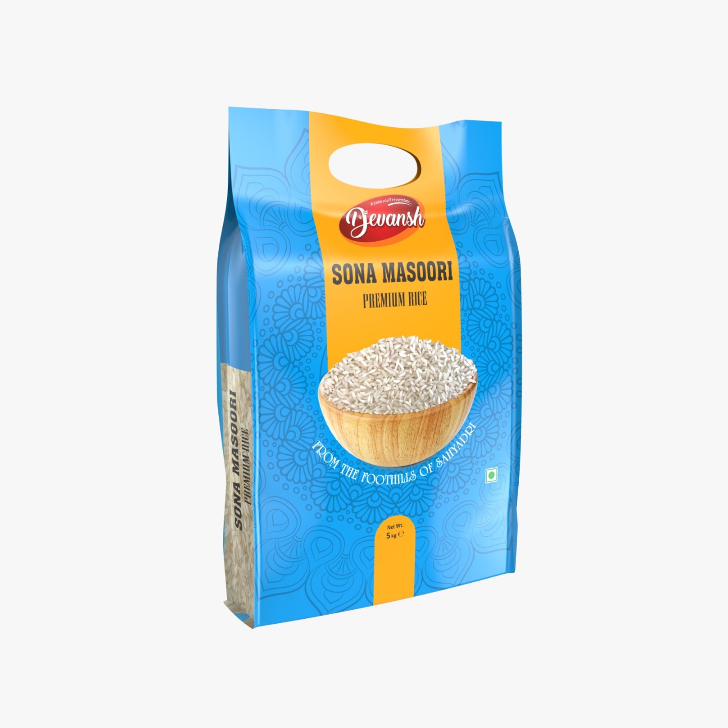 Devansh Sona Masoori Rice 5 kg [4 X 5kg]