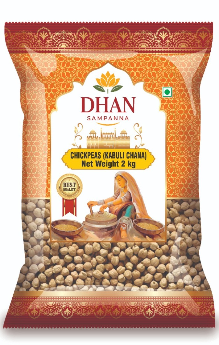 DS Chick Peas (Kabuli Chana) 2Kg - [6 X 2 Kg]