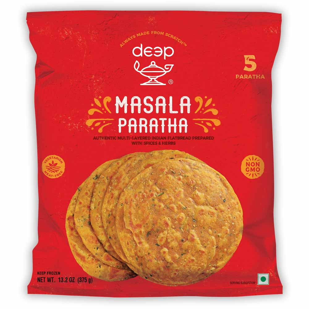DEEP FRZ MASALA PARATHA [ 375 gm X 24 ]