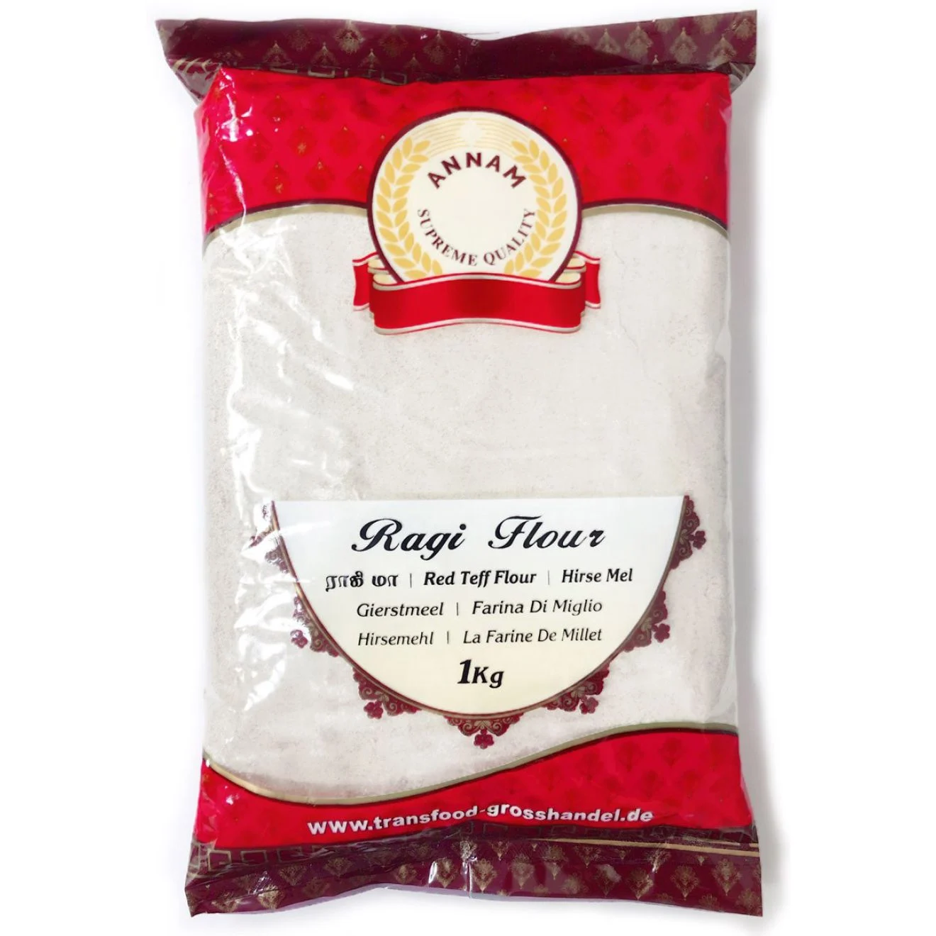 Annam Kurakkan Flour (Ragi) 1Kg [20x1kg]