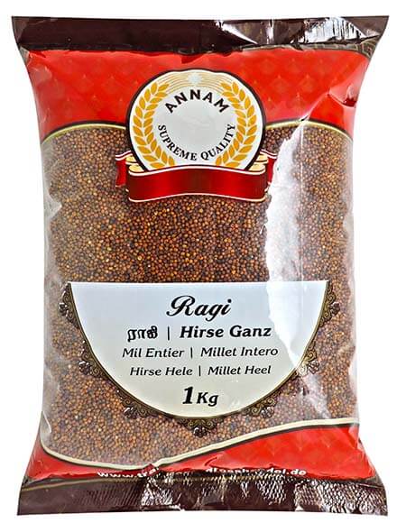 Annam Kurakkan Whole (Ragi) 1Kg [10x1kg]