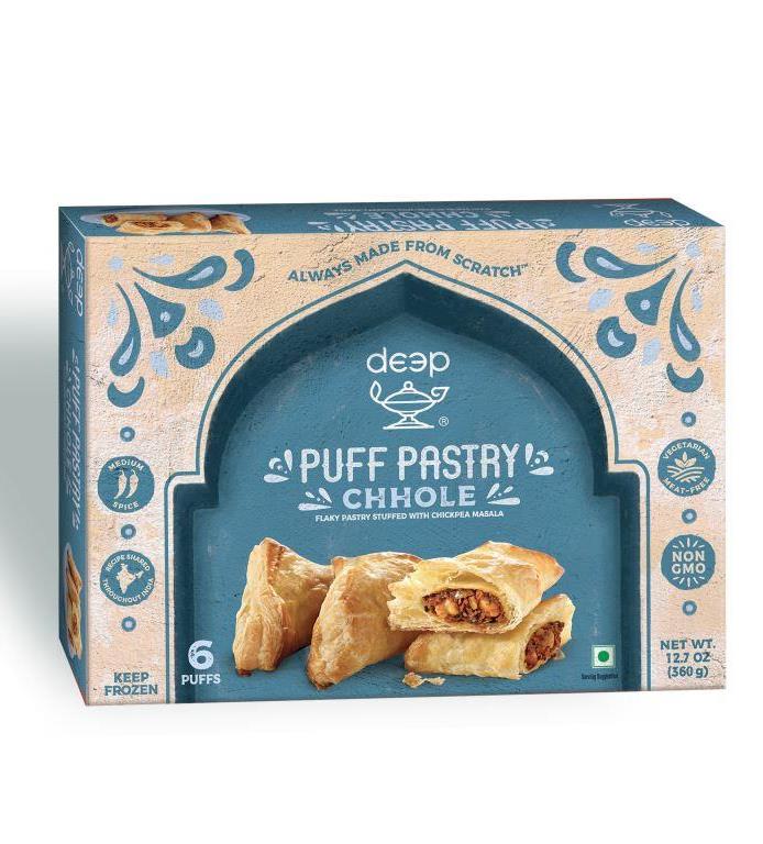 DEEP FRZ PUFF CHHOLE[ 360 gm X 12 ]
