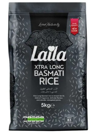 Laila Extra Long Basmati Rice 5 Kg