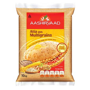 Aashirvaad Atta Multigrain 10Kg - [2 X 10Kg]