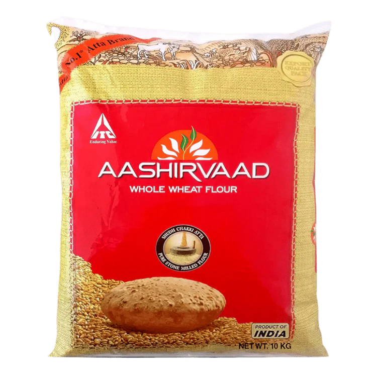 Aashirvaad Chakki atta/Flour 10 kg [10KG X 2]