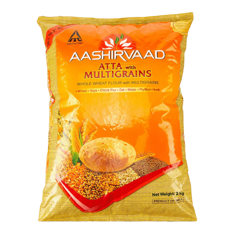 Aashirvaad Atta Multigrain 2kg [Flour 10 x2 kg]