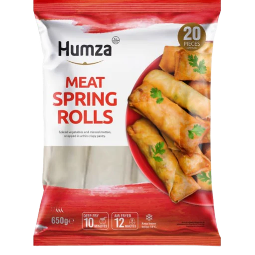 Humza Meat Spring Roll 10x650g (20 Pcs)