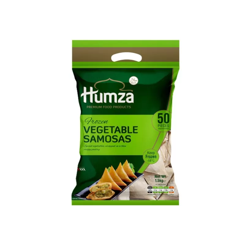Humza Veg Samosa 6x1650g (50 Pcs)